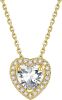 Sparkling 925 Sterling Silver Birthstone Necklaces for Women