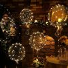 10Pack Light Up Led Balloons with String Lights No Batteries