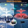 Solar Garden Lights, 4 Pack Solar Star Jellyfish Lights