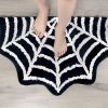 Spider Web Area Rugs Halloween Themed Element Rug