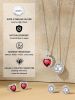 Sparkling 925 Sterling Silver Birthstone Necklaces for Women
