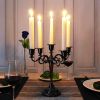 3/5-Arm Metal Plated Candle Holders, Party, Wedding Centerpiece