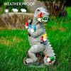 Dinosaur Gnomes Outdoor Garden Decorations,Housewarming Gift