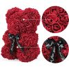 Gifts for Women - Rose Bear - Rose Flower Bear Hand Made