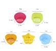 Colorful Shaped Nonstick Silicone Cupcake Molds