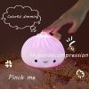 Cute Dumpling Night Light; Silicone Cute Bun Lamp, Birthday