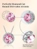 Sparkling 925 Sterling Silver Birthstone Necklaces for Women