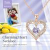 18K Rose Gold Necklaces for Women Birthday