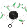 LED Solar Hummingbird Wind Chime Solar String Lights