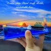 Cruise Ship Fluid Drift Bottle Decoration Desktop