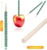32 PCS Bling Candy Apple Bamboo Sticks