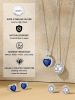 Sparkling 925 Sterling Silver Birthstone Necklaces for Women