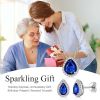 Sparkling 925 Sterling Silver Birthstone Necklaces for Women
