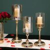 Nordic Candle Holder Luxury Candlestick Wedding Table Centerpieces