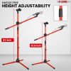 5 Core Mic Stand Floor Height Adjustable Tripod