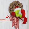 Christmas Thief Wreath Front Door Decoration