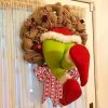 Christmas Thief Wreath Front Door Decoration
