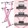 5 Core 2 Tier Keyboard Stand Double X Style Adjustable