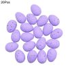 20pcs Foam Easter Eggs; Happy Easter Decorations