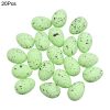 20pcs Foam Easter Eggs; Happy Easter Decorations