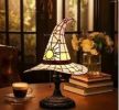 Handmade Gothic Witch Hat Night Light –Witch Hat Lamp