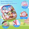 5 in 1 Bean Bag Toss Game Toy Corn Hole Game
