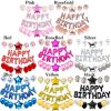 25pcs/set 1st Happy Birthday Balloon Set