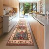 Washable Runner Rug 2x6, Moroccan Faux Wool Runner Rug