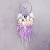 Catcher Gradient Crystal Stone Life Tree Feather Wind Chime