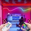 RGB Neon LED Strip Lights, 16.4Ft Led Neon Rope Lights