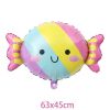 Ice Cream Candy dessert series shape Foil Balloons