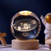 Creative Crystal Ball Decoration; Desktop Night Light Night Light Birthday Gifts