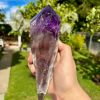 Amethyst Scepter, Large Raw Uncarved Crystal, Valentine'S Day