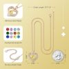 18K Rose Gold Necklaces for Women Birthday