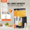 VEVOR Commercial Beverage Dispenser 10L x 2 Tanks