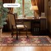 Washable Runner Rug 2x6, Moroccan Faux Wool Runner Rug
