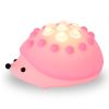 Cute Hedgehog Nightlights Colorful Lamp Dimmable Bedroom Decoration