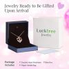 18K Rose Gold Necklaces for Women Birthday